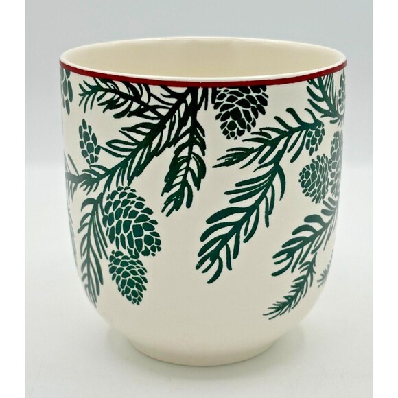 Bee & Willow Set of 4 Vail Pine Tree Mugs Bed Bath & Beyond Exclusive NIB NOS - Picture 8 of 16